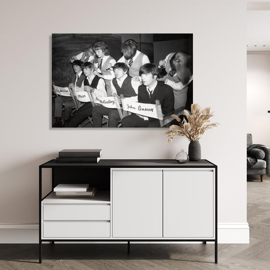 Acrylglasbild - The Beatles - Einrichtungsbeispiel Foto