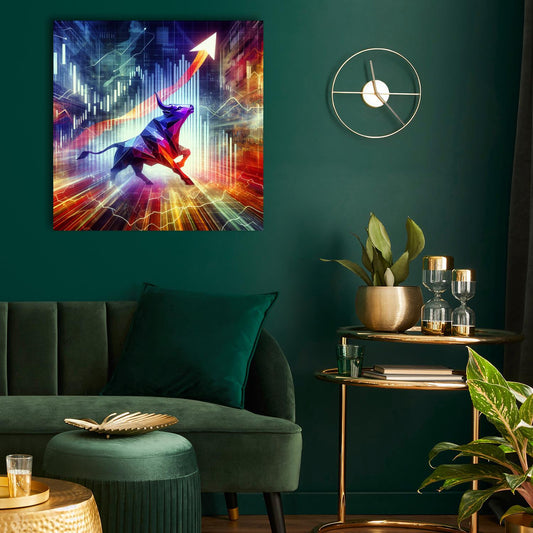 Acrylglasbild - Bullrun