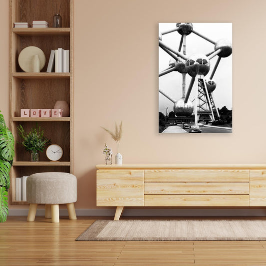 Aluminiumbild - Oldschool Industry