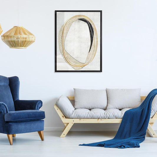 Leinwandbild mit Schattenfugenrahmen - Anduin 40x60cm