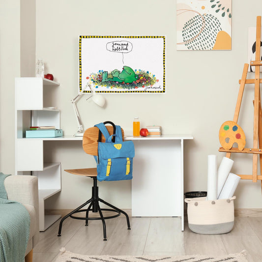 Janosch Leinwandbild - Jemand liebt dich