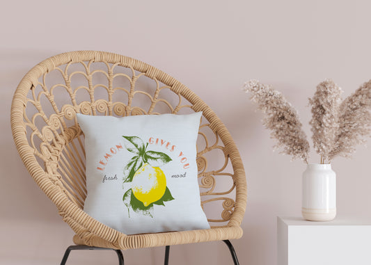 Kissenbezug - Lemon gives you fresh mood
