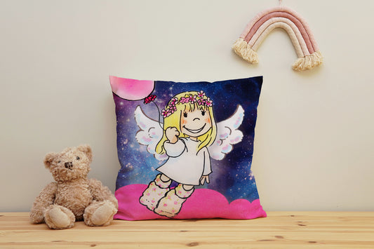 Kissenbezug - Schutzengel Lila