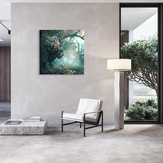 Tableau en verre acrylique - créatures de la forêt 1