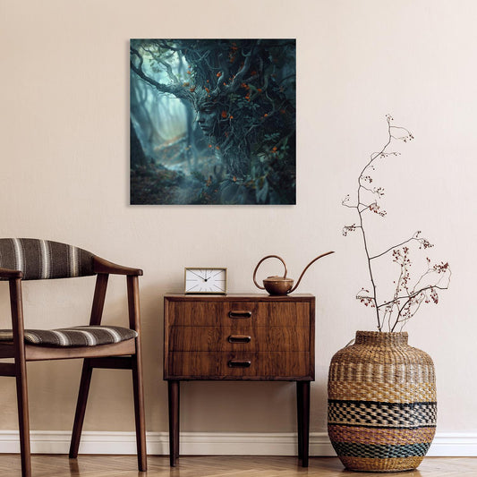 Image en verre acrylique - créatures de la forêt 2