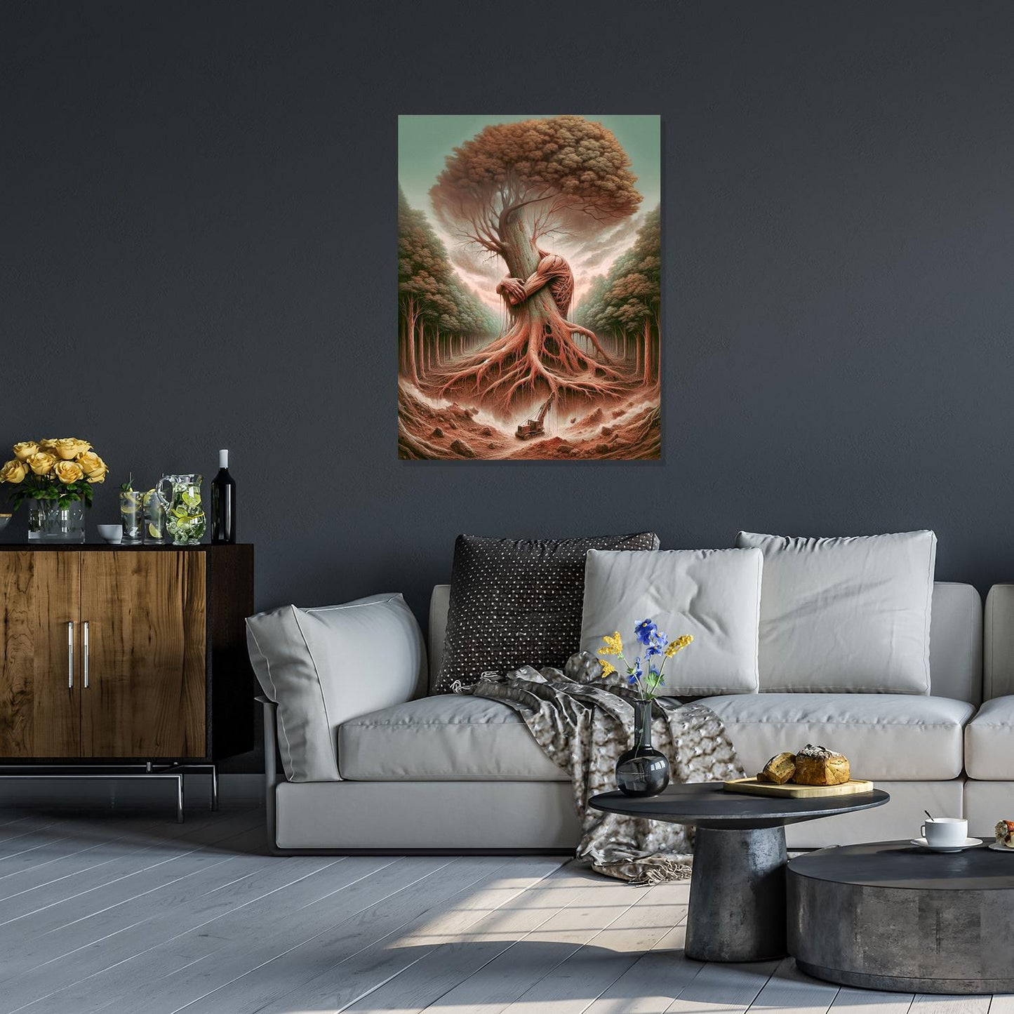 Acrylic glass picture - No comment