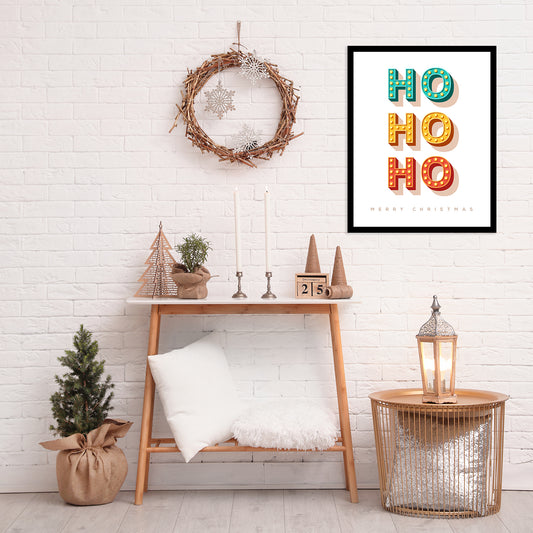 Rahmenbild - Ho Ho Ho Wohnbeispiel