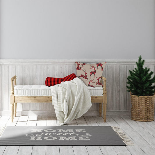 Kissenbezug - Green And Red Wohnbeispiel