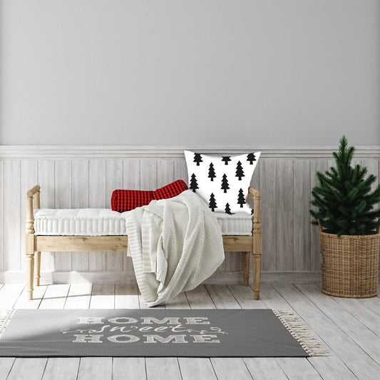 Kissenbezug - Schwarze Tannen Wohnbeispiel