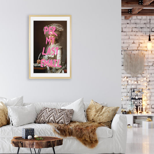 Rahmenbild - Per My Last Email Wohnbeispiel