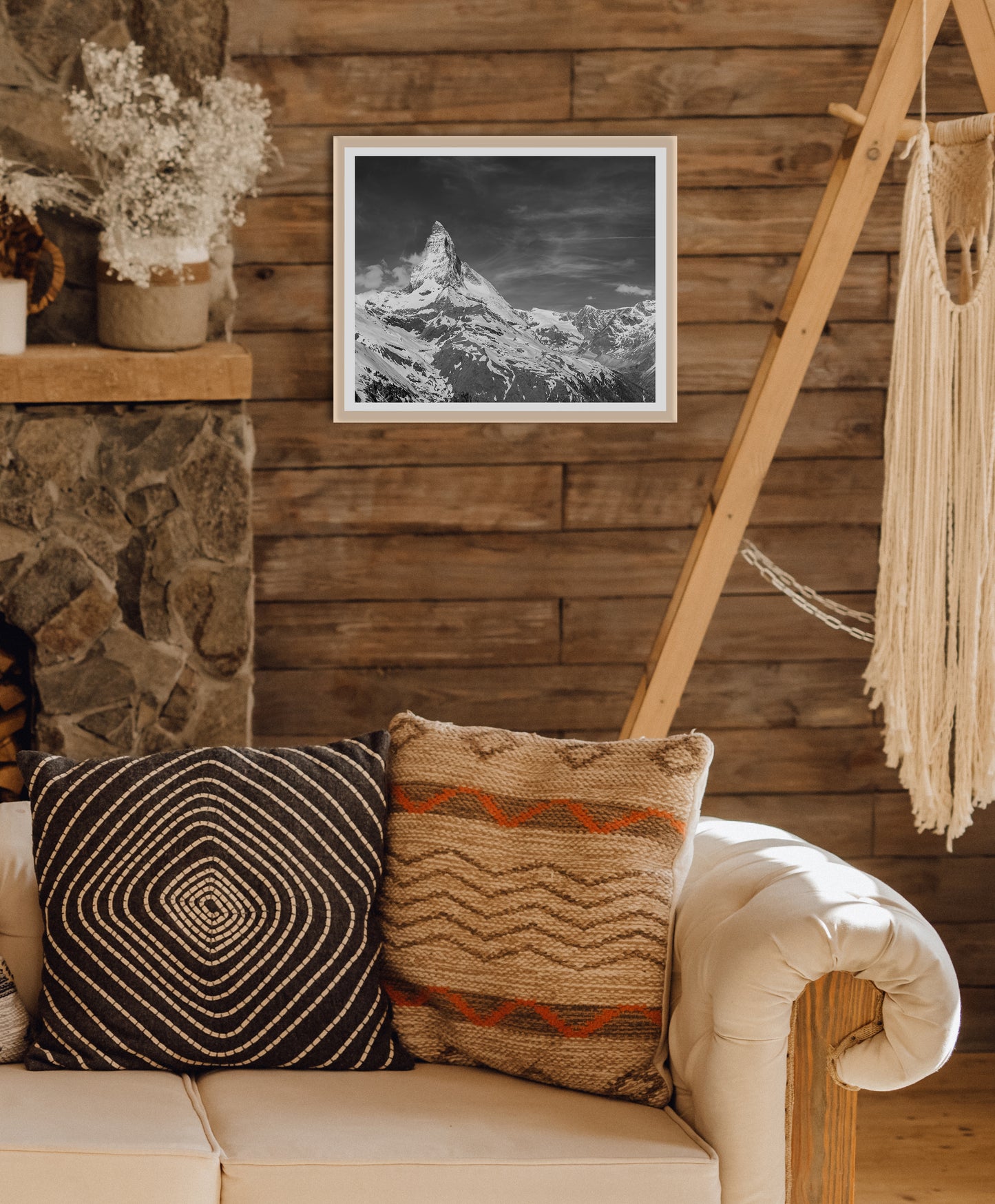 Rahmenbild - Snow Mountain Wohnbeispiel