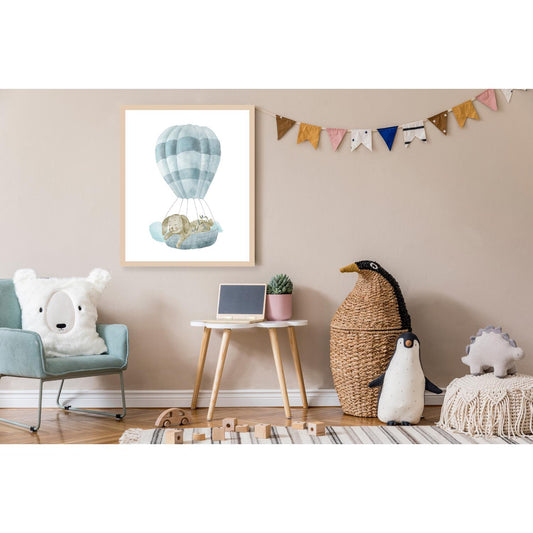 Rahmenbild - Heissluftballon