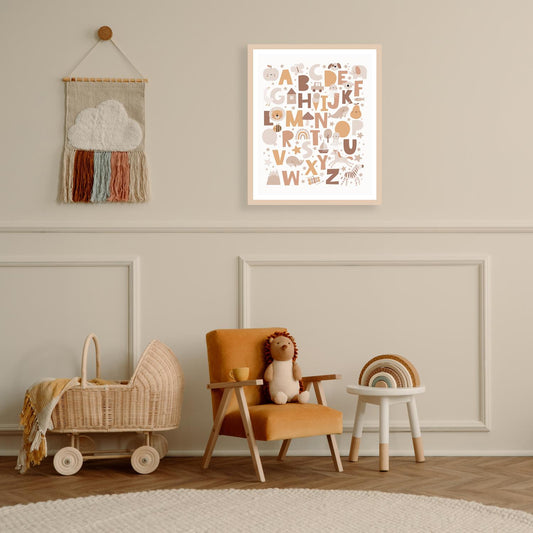 Cadre photo - Alphabet des animaux