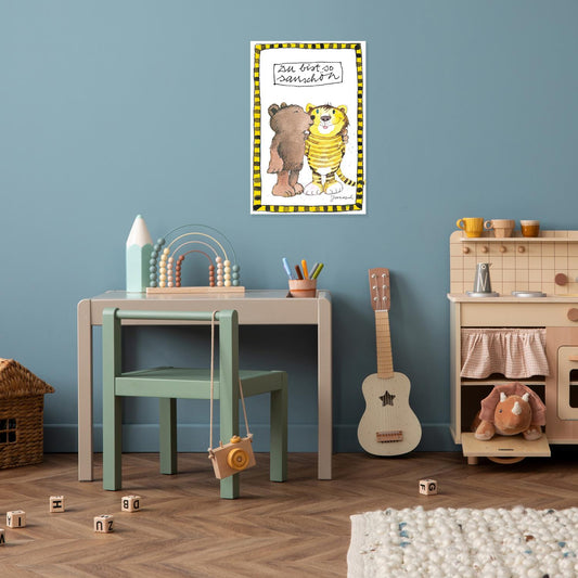 Janosch metal sign - You are so beautiful