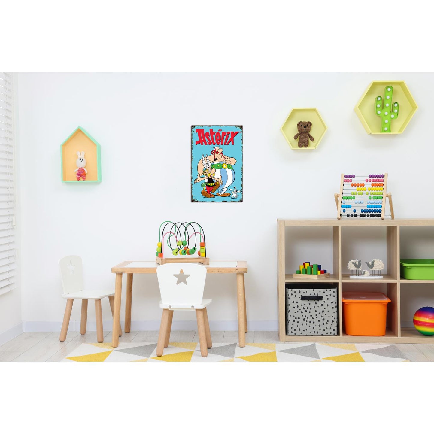 Blechschild - Asterix und Obelix 1