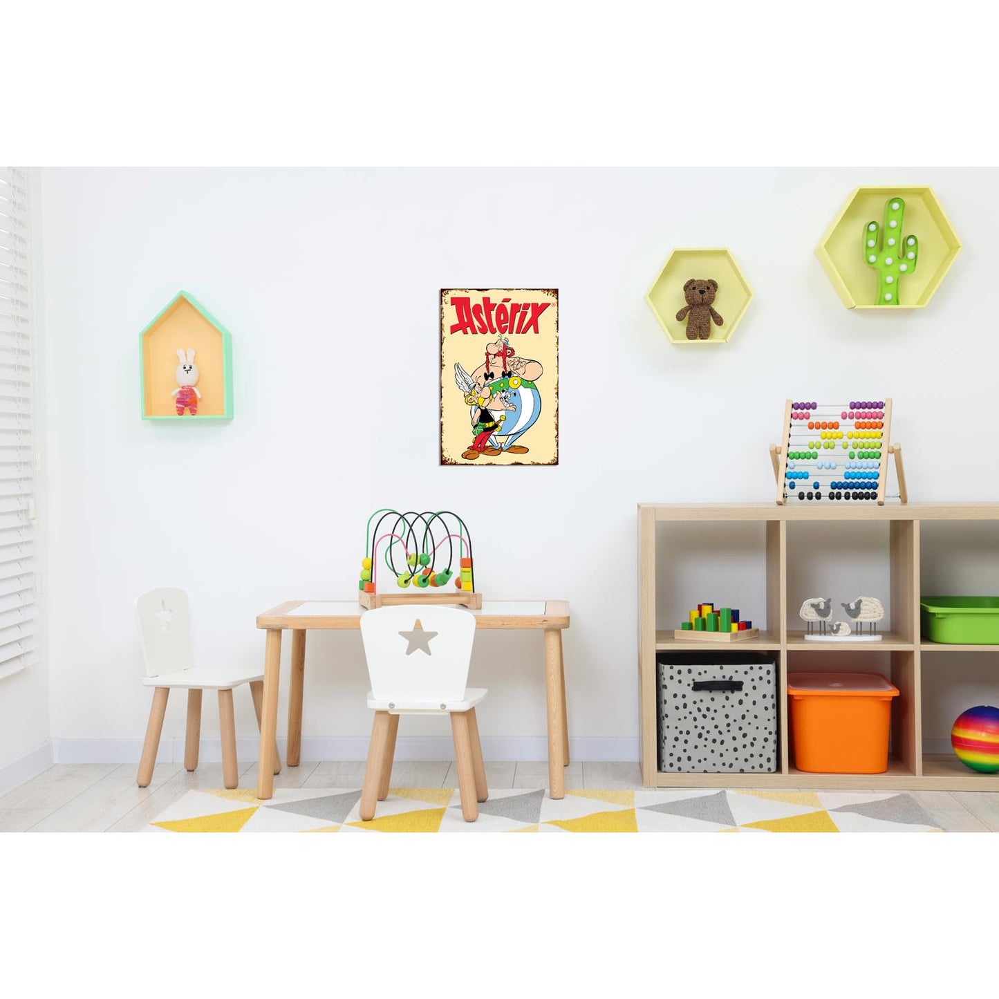Blechschild - Asterix und Obelix 3