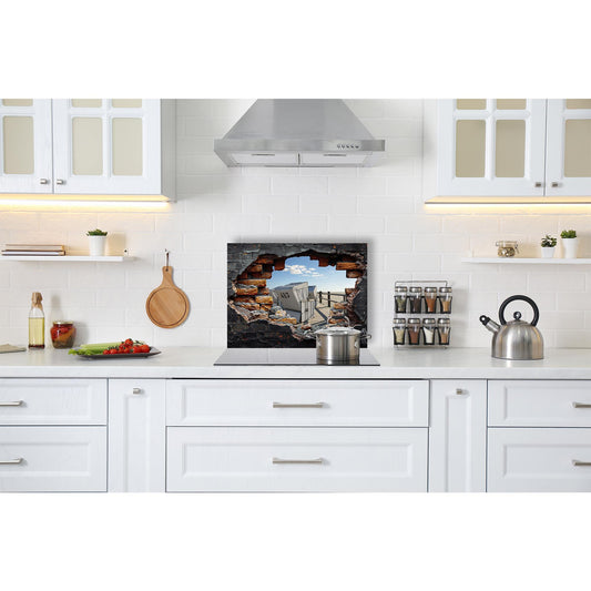 Spritzschutz - 487 Strandkorb