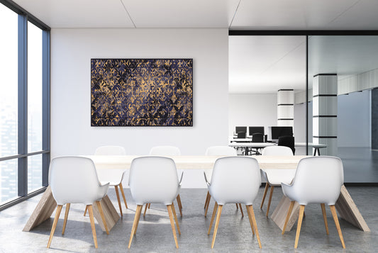 Akustikbild - The Pattern - Einrichtungsbeispiel Foto