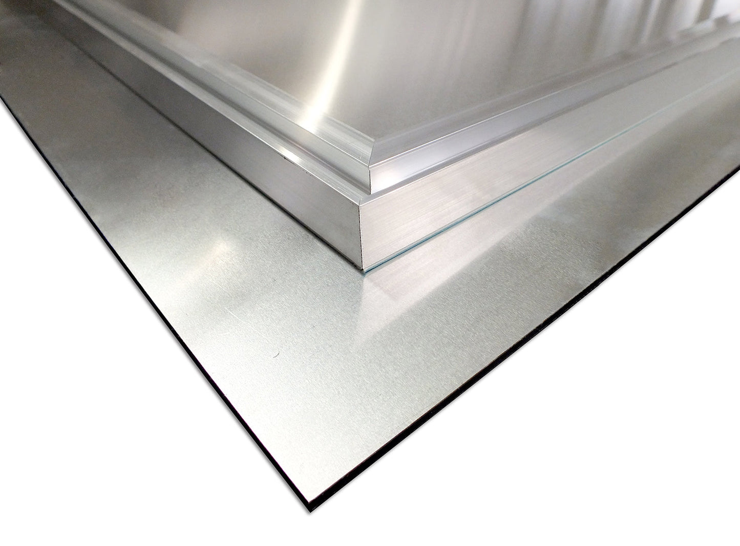 Brushed Dibond Bild – WOMAN Detail