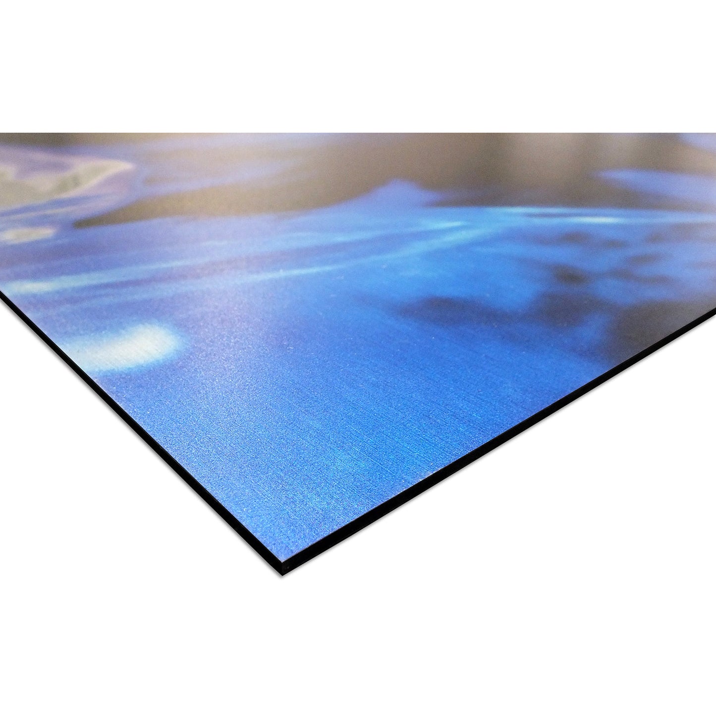 Aluminiumbild - Les Alpes Detail