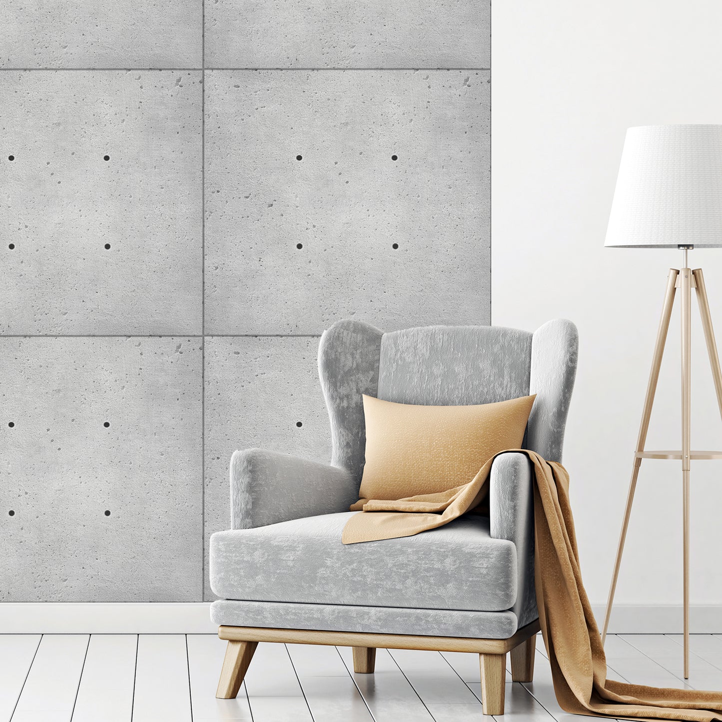 Tapete - Fiske Wohnbeispiel