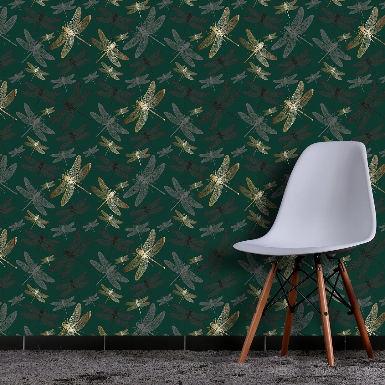 Tapete - Flyers Wohnbeispiel