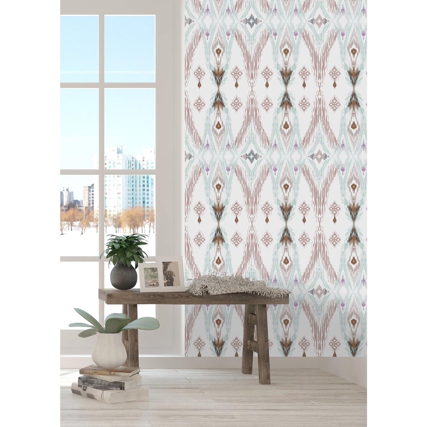 Tapete - Raupi Wohnbeispiel