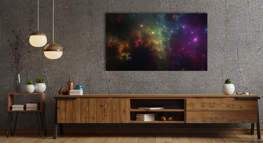 Acrylglasbild - Deep Dive Wohnbeispiel