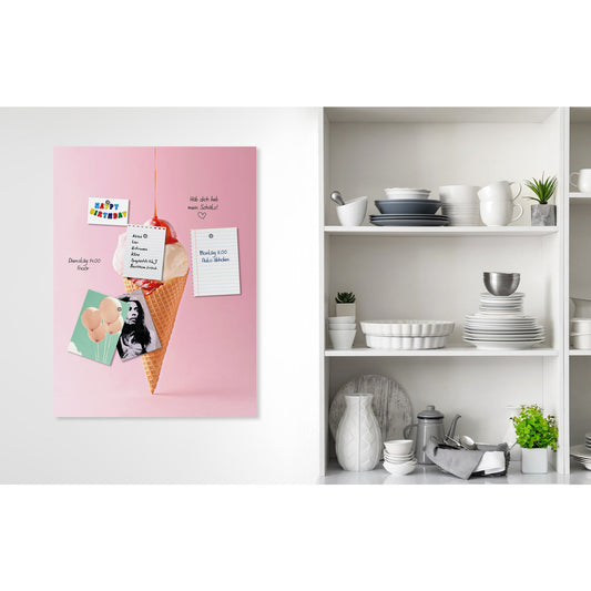 Magnetisches Markerboard - Tasty ice Wohnbeispiel