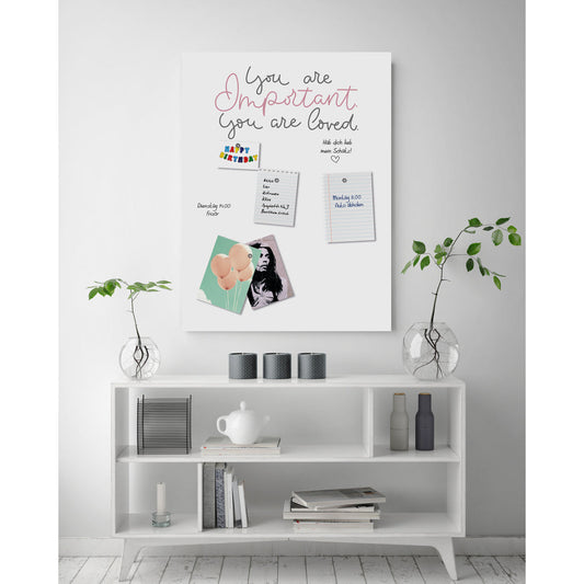 Magnetisches Markerboard - You are important Wohnbeispiel