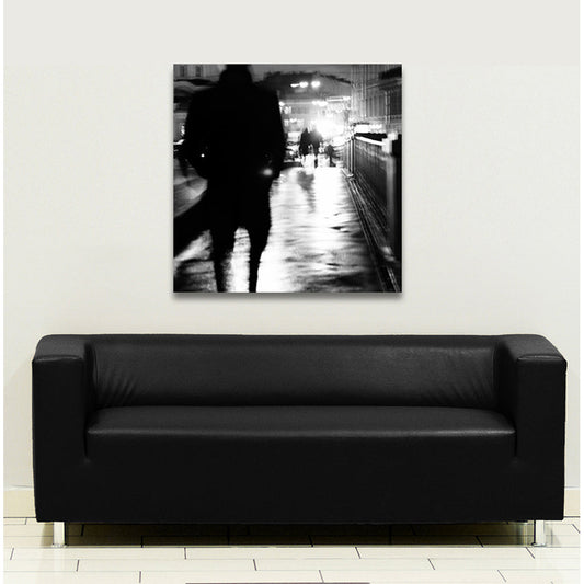 Acrylglasbild - Gloomy City Wohnbeispiel