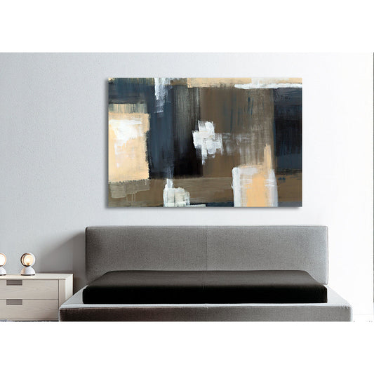 Acrylglasbild - Brushstrokes Wohnbeispiel