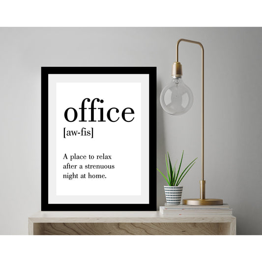 Rahmenbild - Office Wohnbeispiel