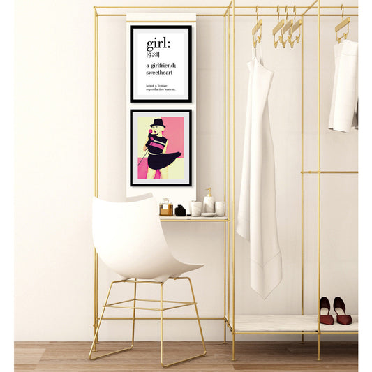 Rahmenbild - Girlfriend Wohnbeispiel