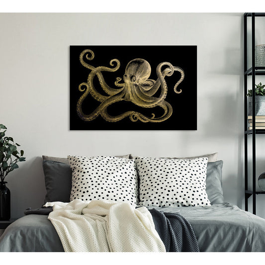 Blattgold Bild - Janosch Wohnbeispiel