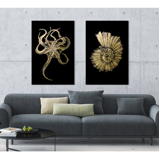 Blattgold Bild - Valentin Wohnbeispiel