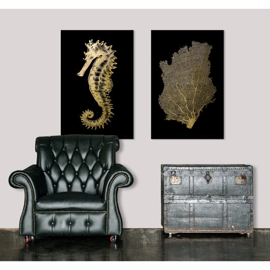 Blattgold Bild - Till Wohnbeispiel