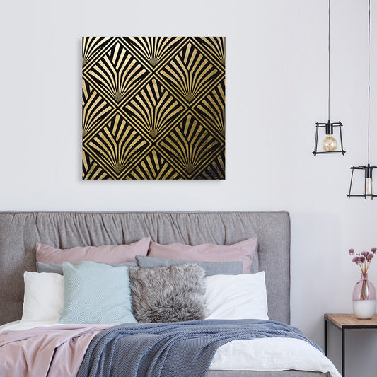 Blattgold Bild - Horst Wohnbeispiel