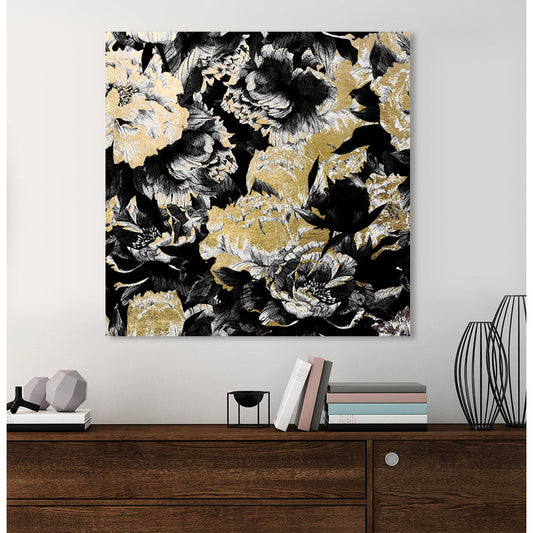 Blattgold Bild - Holger Wohnbeispiel