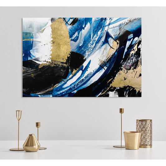 Blattgold Bild - Jonne Wohnbeispiel