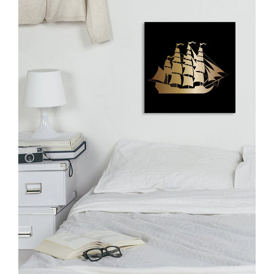 Blattgold Bild - Barco Wohnbeispiel