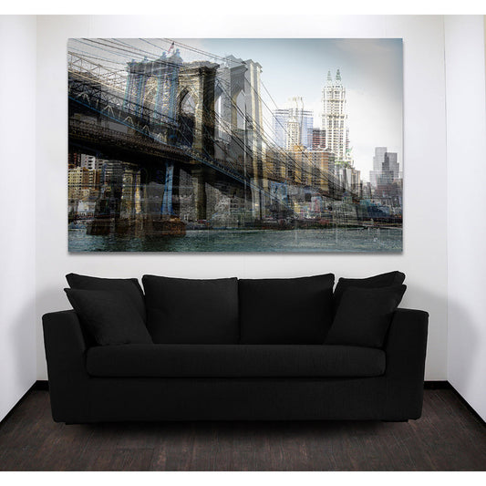 Acrylglasbild - Bridgeception Wohnbeispiel