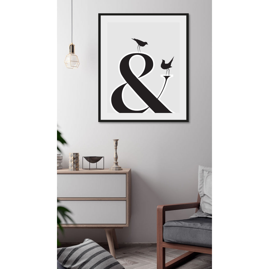 Rahmenbild - And birds Wohnbeispiel