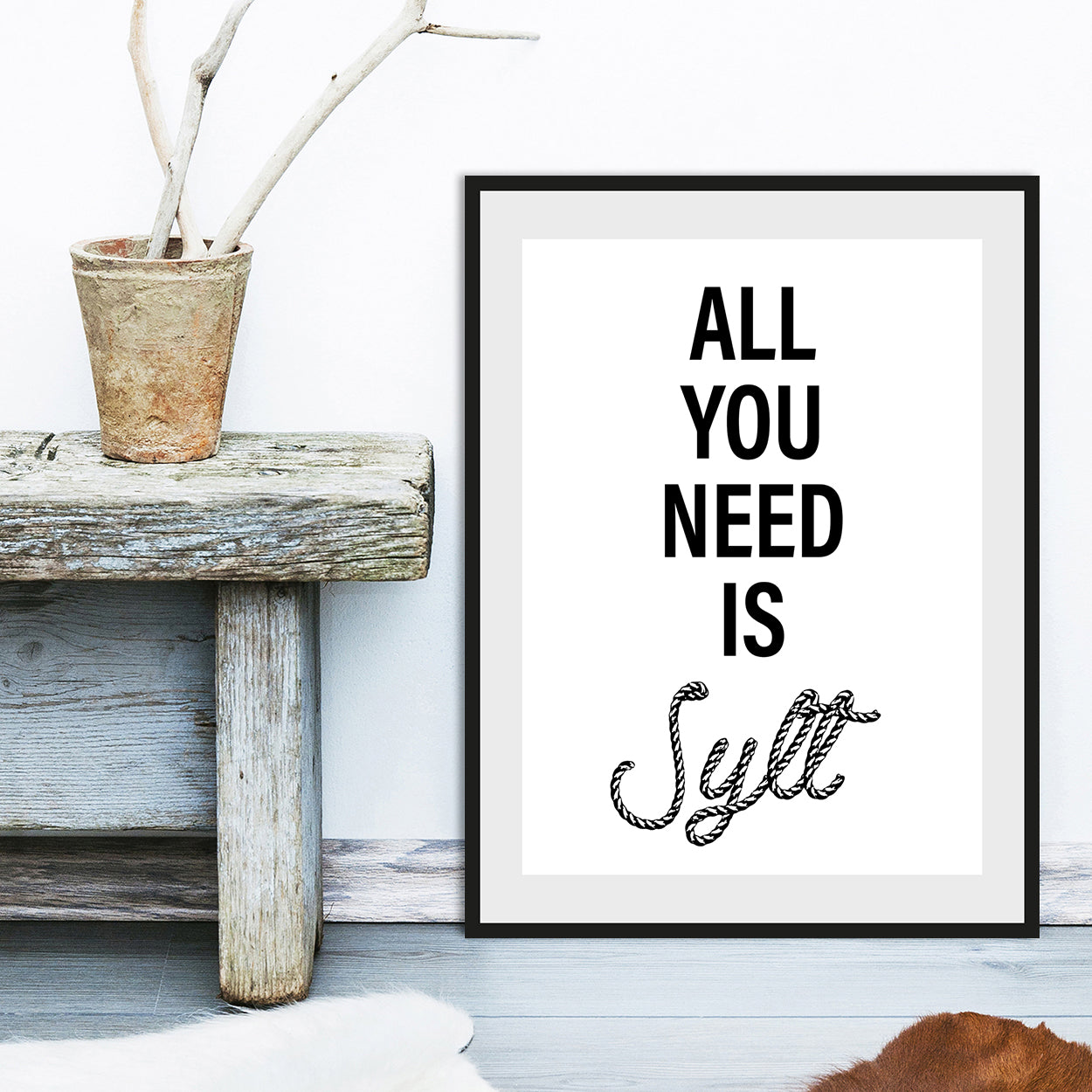 Rahmenbild - All You Need Is Sylt Wohnbeispiel