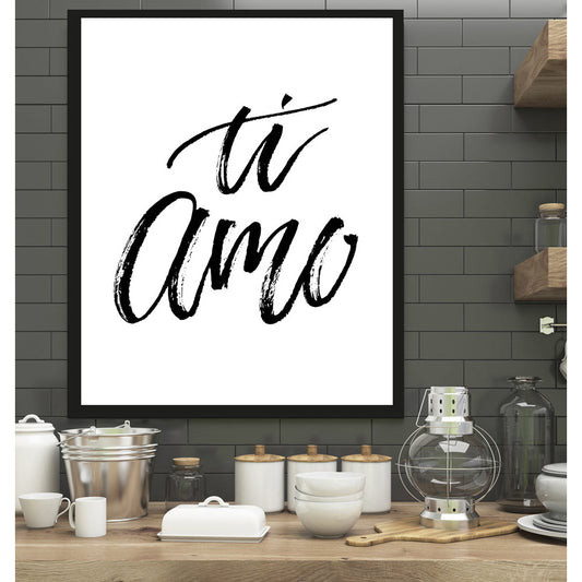 Rahmenbild - Ti Amo Wohnbeispiel