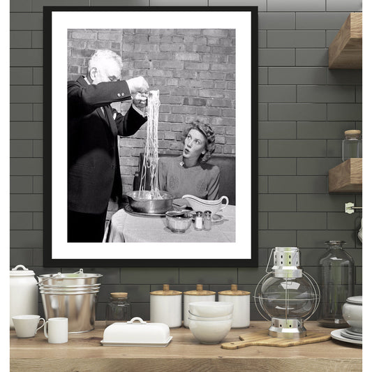 Rahmenbild - Spaghetti Pure Wohnbeispiel