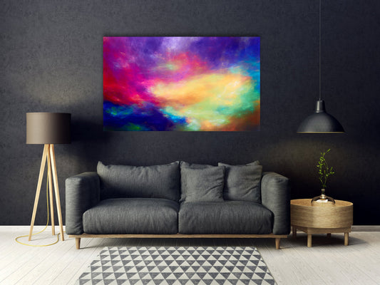 Acrylglasbild - Reichweitenmanipulationen Wohnbeispiel