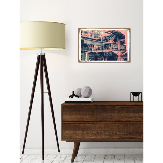 Blechschild - Essen Wohnbeispiel