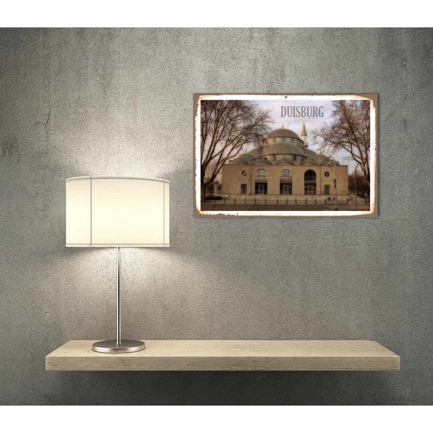 Blechschild - Duisburg Wohnbeispiel