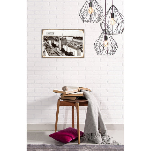 Blechschild - Rostock Wohnbeispiel